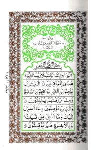 ১৫ ছতরী হাফেজী কোরআন